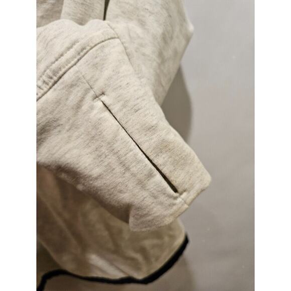 Athleta Sentry Anorak Hoodie Full Zip Thumbholes Drawstring Women's Large Cream - Picture 5 of 10